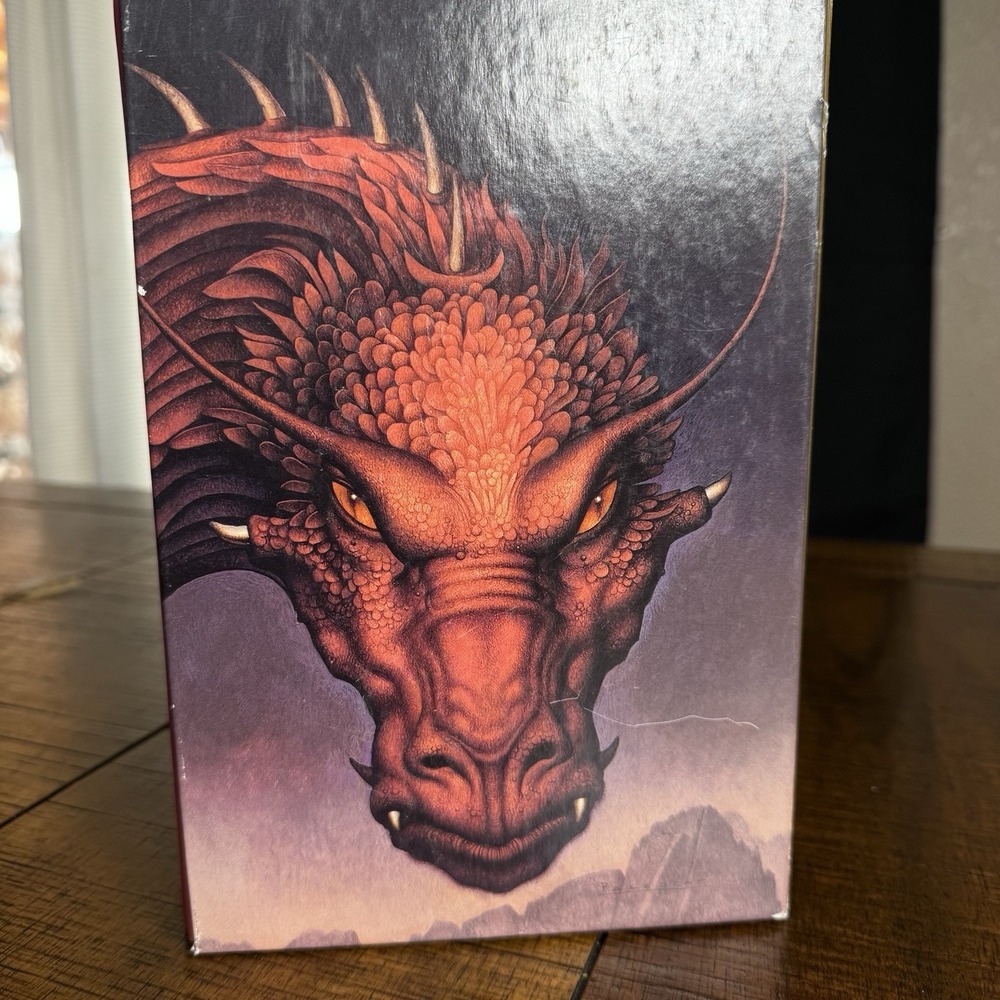 Christopher Paolini Inheritance Box Set Edition 1&2 Eragon Eldest Slipcase - Picture 2 of 6